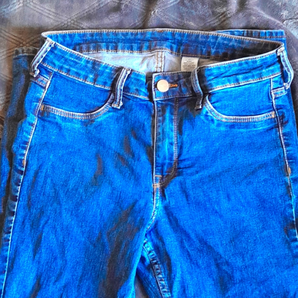 Size 29 straight leg blue jeans
